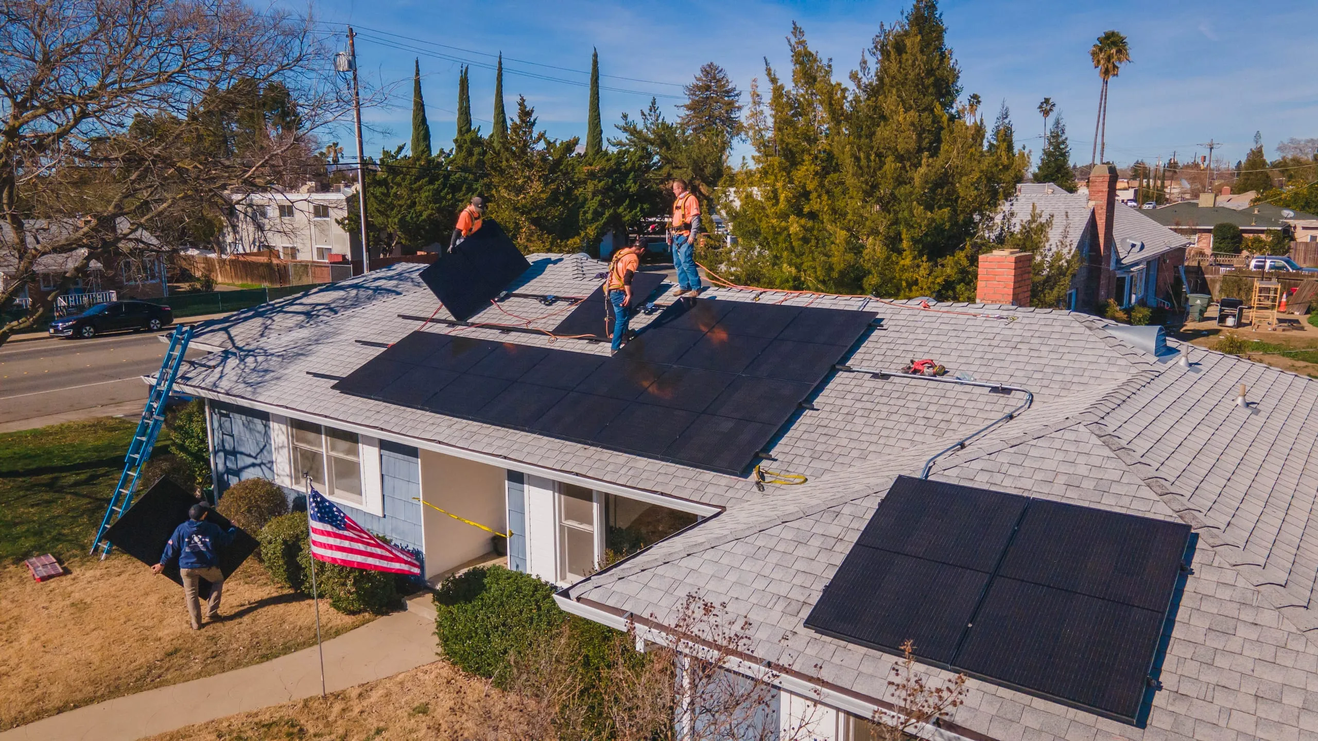 The kind of solar and battery system Westhaven designs and installs for Suisun City homeowners.